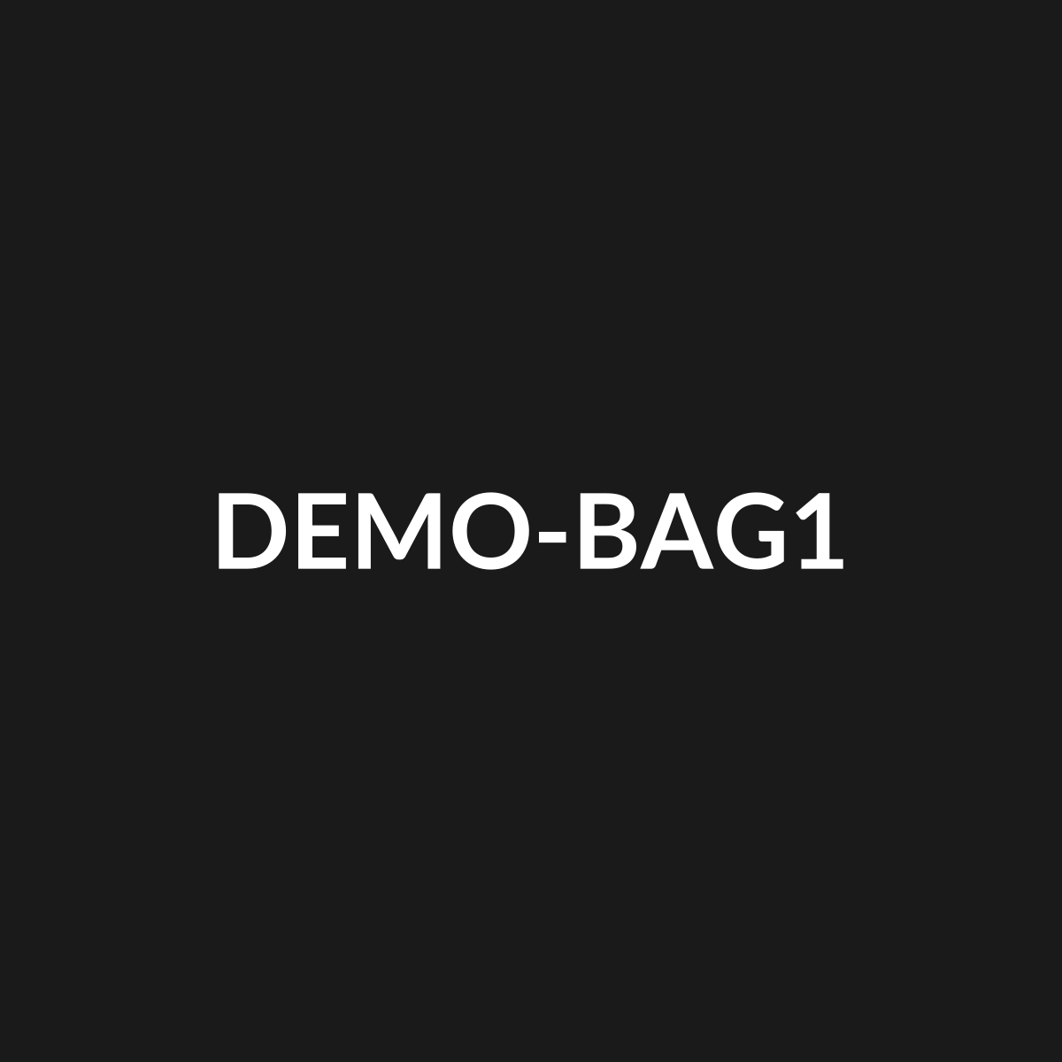 DEMO-BAG1 placeholder